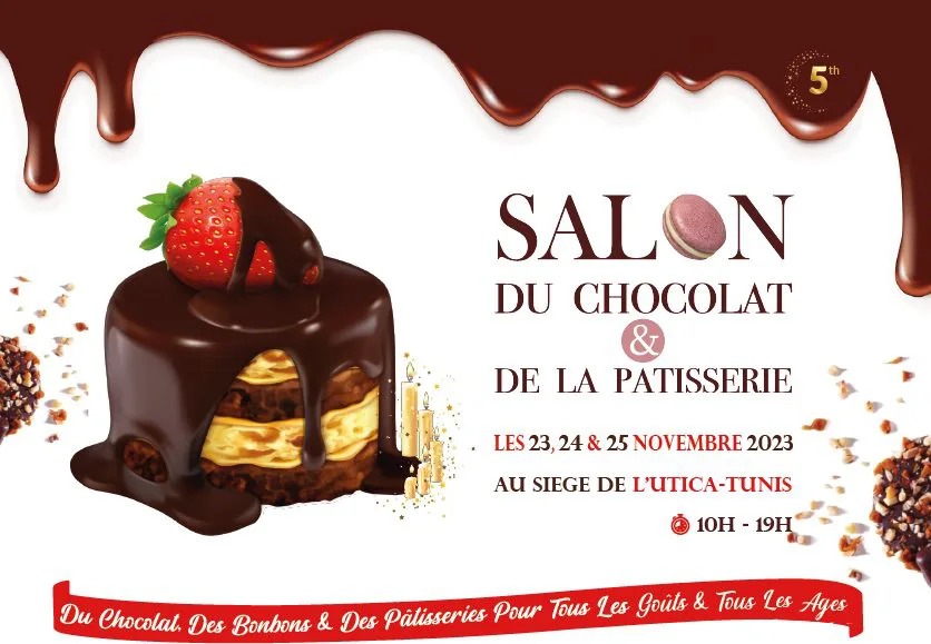 Le Salon du Chocolat et de la Pâtisserie de retour du 23 au 25 Novembre au siège de l'UTICA