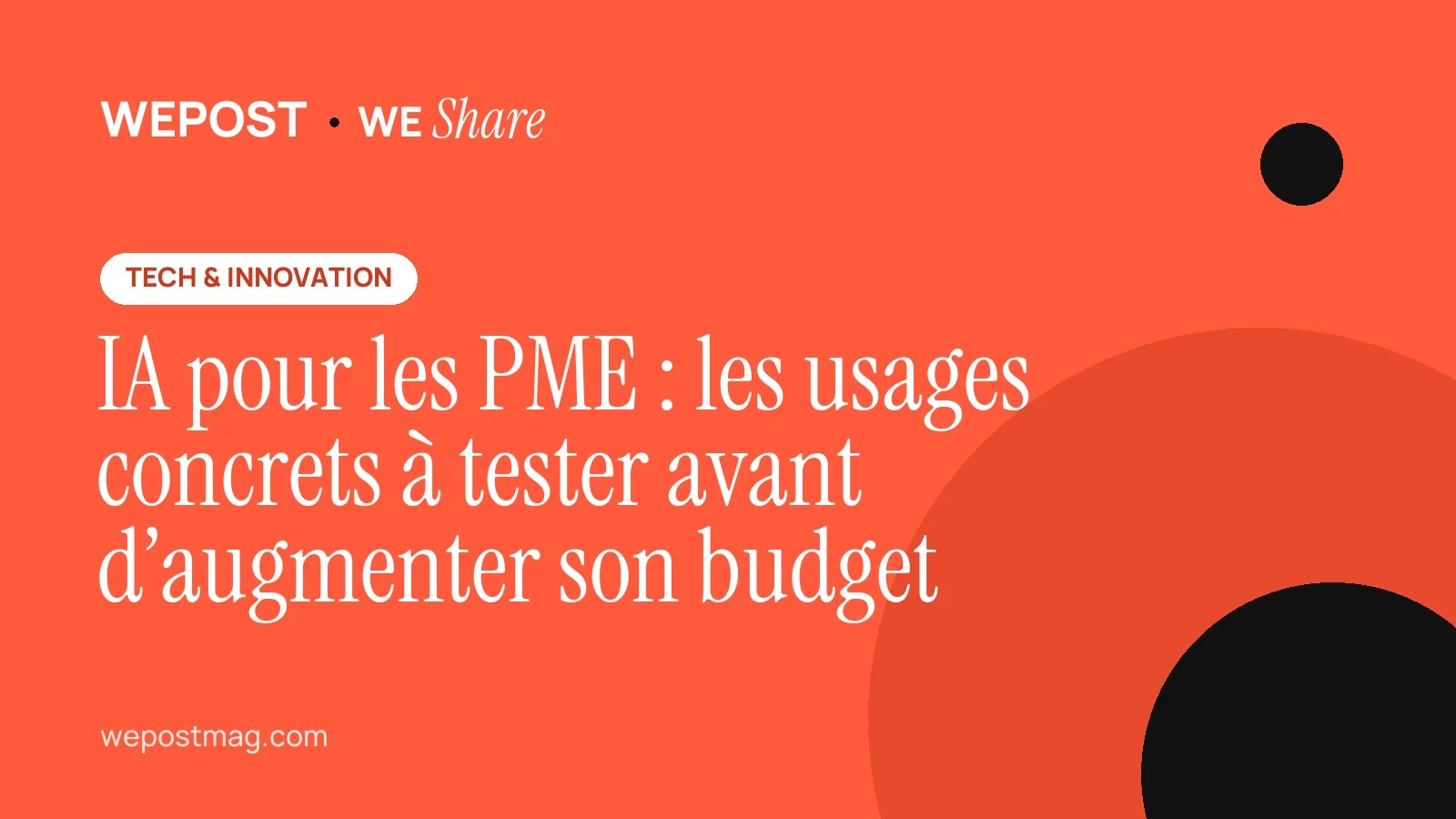 IA pour les PME : les usages concrets à tester avant d’augmenter son budget