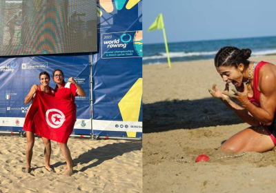La Tunisienne Héla Belhaj Mohamed remporte le championnat du monde d’aviron de plage en Italie