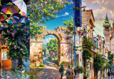 En photos : la ville de Zaghouan imaginée par l’intelligence artificielle et le rendu est féerique !